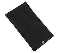 TOVINANNA Housekeeping Cart Bag Large Capacity Laundry Replacement Bag for Cleaning Trolley 6 Holes Black Commercial Janitorial Supply Hanging Trash Collection Organizer