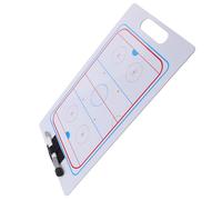 TOVINANNA Ice Hockey Coaching Board Pvc Reusable Match Board for Court