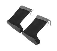 TOVINANNA Insulated Winter Boot Liners for Men with Adjustable Cuff Thick Plush Soft Warm Liner Socks for Hunter Rain Shoes Anti-moisture and Non-slip Cozy Inner Protection
