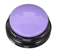 TOVINANNA Interactive Pet Recordable Dog Talking Button with Abs Material, Purple Colour, Reduces Damage to Furniture, for Training and Communication with Pets
