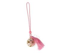 TOVINANNA Japanese Omamori Amulet Pendant with Cherry Blossom Design Lucky Bag Charm for Backpacks Tassels Hanging Decoration Symbol of Protection and Fortune Elegant present Option