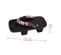 TOVINANNA Japanese Style Men Slippers Summer Clogs Platform Flip Flops Casual Two-tooth Sandals Slip Outdoor Walking and Leisure Fits with Random Shoelace Color