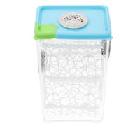 TOVINANNA Jumping Spider Enclosure with Lid and Reusable Plastic Box, Micro Habitat Terrarium Enclosure Suitable for Indoor Use and Office, for Novice and Experienced Pet Owners
