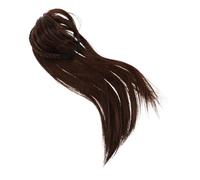 TOVINANNA Light Brown Braided Headband Wig Straight Hair Topper with Bangs and Invisible Clip for Women High Temperature Natural Shine Easy Wear for Daily Volume and Holiday Styling