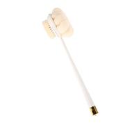 TOVINANNA Long Handle Dual Sided Back Shower Brush Soft Bristles Loofah Premium Bath Brush for Cleaning Skin Health Improvement