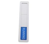 TOVINANNA Magnet Scratch-resistant Slide Refrigerator Kitchen for Indicator Dishwasher and Dishwasher with 3 Status Symbols Clean, Dirty, Running Silver Acrylic Sturdy