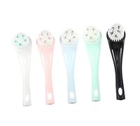 TOVINANNA Makeup Brush Cleaner 5pcs Soft Facial Brush Set Skincare Tools Easy to Clean Use Gentle on Skin Random