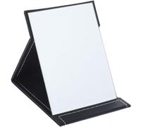 TOVINANNA Makeup Mirror Folding Mirror Polyurethane Glass Portable Minimalist Fashion Outing Hanging with Friends