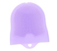 TOVINANNA Manual Facial Cleansing Brush with Different Sizes Silicone Face Brush with Glove Shape for Deep Cleaning and Comfortable Hold and Density of Salient Points for Daily Skincare