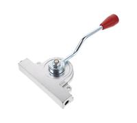 TOVINANNA Manual Throttle Control Lever for Enhanced Efficiency in Diverse Working for Mixer Truck and Excavator, Metal Construction Easy Installation, Silver Hand Throttle Handle