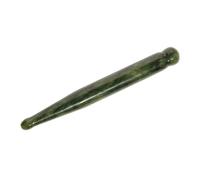 TOVINANNA Massager Relief Acupoint Pointed Edges Jade Massage and Stick While Portable Side for Pain, Convenient Handheld Natural Tool Listening to Music Body and Foot