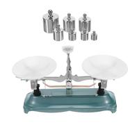 TOVINANNA Mechanical Tray Balance Scale with Weights for Classroom Science Lab Teaching Tool Accurate Physics Chemistry Experiment Instrument