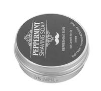 TOVINANNA Men Portable Peppermint Shaving Soap Lightweight Beard Soap for to Use for Home and Go Shaving