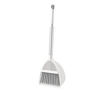 TOVINANNA Mini Broom and Dustpan Set for Boys and Girls for Indoor Cleaning and Sweeping Small Messes Includes Small Broom Mini Dustpan for Boy Girl's Housekeeping Play Random Color