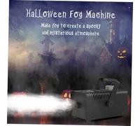 TOVINANNA Mini LED Rgb Wireless Fog Smoke Mist Machine for Party Dj Disco Stage with Remote Control Portable Fogger with Uk Plug Strong Continuous Smoke Effect for Wedding Bar Ktv Birthday