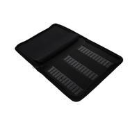 TOVINANNA Nail Drill Bit Pouch High-Grade Grinding Head Storage Bag for Manicure Polishing Tool Organization Portable Practical Case for Nail Art Enthusiasts