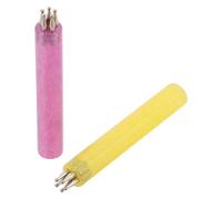 TOVINANNA Nail Tip Dot Paint Tool 2Pcs Manicure Dot Paint Tool Petal Pattern Pen 5-Point Nail Art Dotting Pens for Parties