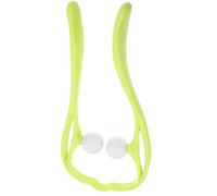 TOVINANNA Neck Massager Roller with Ergonomic Handle and Plastic Material for Effective Cervical Massage and Stimulating Acupoints, for Home and Office Use by People Living in High-Pressure