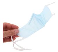 TOVINANNA Nose Warmer Cozy Cover Protection Air Conditioning Dry Nonwoven Fabric Nose Washable for Home Use Blue