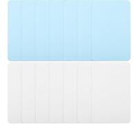 TOVINANNA of Vintage Assorted Colour Paperboard Flash Cards 200 Sheets Small Blank Cards for Notes and Decoration for Studying and Crafts
