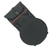 TOVINANNA Oxford Cloth Large Capacity Dumb Drum Backpack Thickened Sponge Padding, Reinforced Double Shoulder Drum Storage Bag in Black for Practice and Travel
