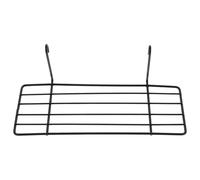 TOVINANNA Parrot Perching Iron Frame Bird Cage Shelf with Super Load-bearing and Easy Installation Features, Black Metal Bird Cage Accessory Suitable for Wall Decoration and Small Item