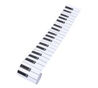 TOVINANNA Piano Keyboard Bulletin Board Trim 7.8ft X 4inch - Teacher Classroom Border for Back to School, Music Room Decor, Party Piano Keyboard Edge Strip