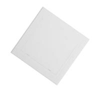 TOVINANNA Plastic Access Panel Cover 150x150mm Double-Sided Adhesive for Wall and Ceiling Plumbing Inspection, Drywall Hole Cover Plate for Indoor Maintenance and Repair