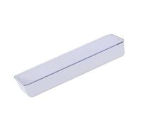 TOVINANNA Plastic Chopsticks and Cutlery Storage Box Drainage, Kitchen Flatware Organizer Case for Forks and Spoons, Compact Tableware Holder for Drawer and Countertop Use