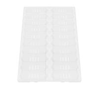 TOVINANNA Plastic Microscope Slide Storage Rack 20-Slot Tray for Laboratory Use Staining and Drying Holder for Pathology Slides for Scientific Labs