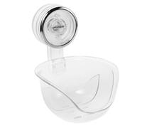 TOVINANNA Plastic Wall Makeup Beauty Sponge Rack with Strong Suction Cup for Shower Wall and Bathroom No Drill Sponge Organizer for Small Items