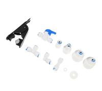 TOVINANNA Pom Ice Maker Hose Connector Kit Easy Install Fridge Water Line Adapter for Ice Making Machines Environmentally Friendly Plumbing Fittings with Quick Connect for Refrigerator