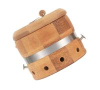TOVINANNA Portable Bamboo Moxibustion Box Suspended Holder for Even Heat Distribution Traditional Chinese Therapy Tool for Home and Travel Relaxation and Vitality Support