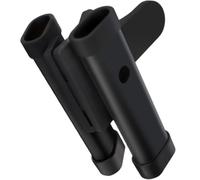 TOVINANNA Portable Black Drumstick Holder Clip on Clamp Made of Abs and Iron for Easy Drumstick Storage and Quick Access during Drum Practice or Performance
