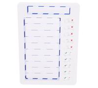 TOVINANNA Portable Chore Chart for Teens with Erasable Pen Multifunctional Behavior and Responsibility Board Sturdy Wear-Resistant Daily Task Planner for Home and School Routine Management