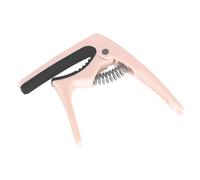 TOVINANNA Portable Lightweight Pink Abs Guitar Capo Universal Clip Compatible with Acoustic and Electric Guitars for Easy Tuning and Performance