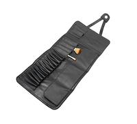 TOVINANNA Portable Makeup Brush Storage Bag Pu Cosmetic Organizer Brush Holder for Home Shop Travel for Keeping Your Makeup Organized and Protected