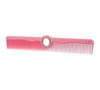 TOVINANNA Professional Hair Cutting Comb for Hairdressers with Anti-static Tpr Material, Easy Rotate Spinner Design for Salon and Barbershop Use, Pink Multi-purpose Hairstylist Tool