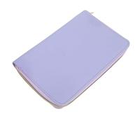 TOVINANNA Pu Zipper Binder Wallet Organizer with 6 Structure, Multiple Card Slots A6 Document Pouches, and Cash Envelope Wallet, Refillable for Budget Planner for Office and Travel Use