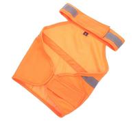 TOVINANNA Reflective Security Vest for Dogs High Visibility Pet Safety Vest Lightweight Breathable Polyester Material for Outdoor Adventure and Running Activities