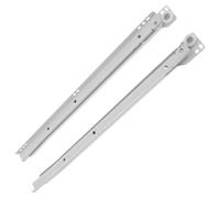 TOVINANNA Replacement Drawer Slides Bottom Mount Drawer Tracks with Detachable Sliding Rails Smooth Glide Function Household Cabinet Hardware 2 Pieces