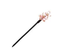 TOVINANNA Retro Flower Hairpin Unique Decorative Headdress for Girls Vintage Chinese Style Hair Stick Elegant Folk-custom Hair Accessory Lightweight and Chic Design for Cultural Enthusiasts