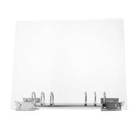 TOVINANNA Reusable Acrylic Notebook Cover for A5 Binder Shell with Soft, Easy to Clean Surface, Exquisitely Crafted Binder Suitable for Handbook and Inner Paper Protection