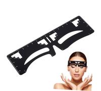 TOVINANNA Reusable Eyebrow Ruler Precision Eyebrow Shaping Tool for Symmetrical Makeup Eyebrow Measuring Ruler for DIY Eyebrow Mapping and Design present