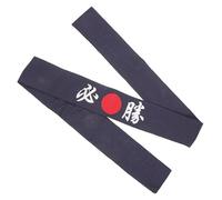 TOVINANNA Reusable Japanese Karate Headband in Blue Cotton with Unique Japanese Style Pattern, Not Easy to Wear or Deform, Lasting-serving Life, for Karate and Kitchen Accessories