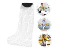 TOVINANNA Reusable Leg Cast Cover for Showering Flexible Adult Leg Protector with Loose Fit for Postoperative Bathing and Tear-resistant Material and Casts