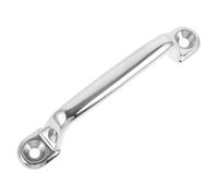 TOVINANNA Rv Door Grab Handle Stainless Steel 113Mm Hole Spacing Camper Replacement Pull Handle for Bathroom Safety Aid and Marine Use in Travel Trailers