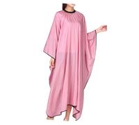 TOVINANNA Salon Cape Pink Hairdressing Gown Lightweight Soft Barber Cape for Men Women Hair Cutting and Styling Protection Hairdresser Cloak for Professional and Home Use