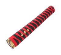TOVINANNA Samurai Handle Replacement Grip for Japanese Swords with Antislip Deep-textured Polyester and Wood Modular Parts, Easy Removal Design for Functional Training and Cultural Study