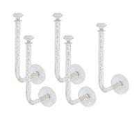 TOVINANNA Scrunchie Holders Organizer Rack Hair Accessories Acrylic 5 Pcs Wall Safe Stylish Storage Stand and Women Hair Tie Holder Display